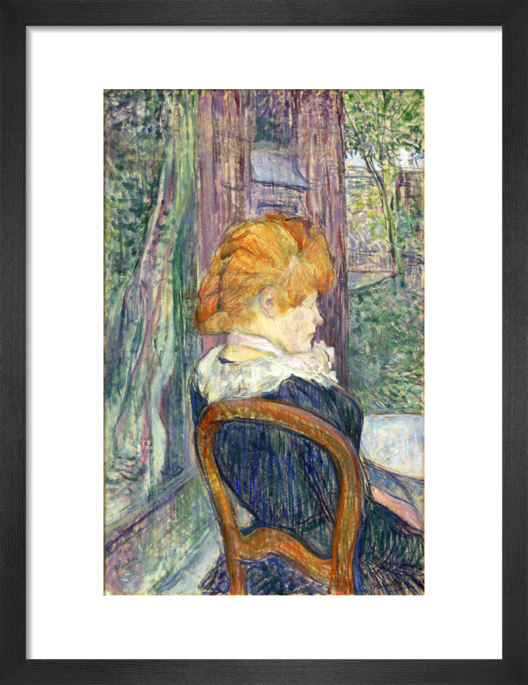 A Woman Seated in a Garden