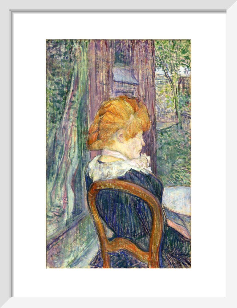 A Woman Seated in a Garden
