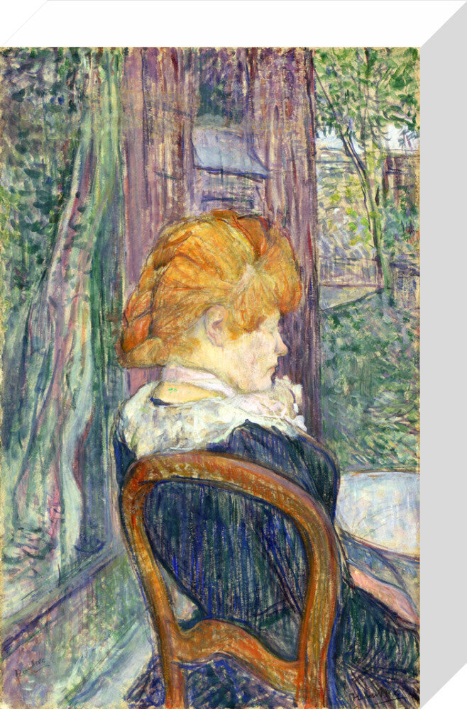A Woman Seated in a Garden