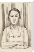 Load image into Gallery viewer, A Woman with her arms on a table
