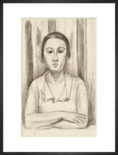 Load image into Gallery viewer, A Woman with her arms on a table
