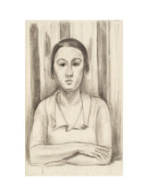 Load image into Gallery viewer, A Woman with her arms on a table
