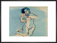 Load image into Gallery viewer, Nude woman with shell
