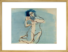 Load image into Gallery viewer, Nude woman with shell
