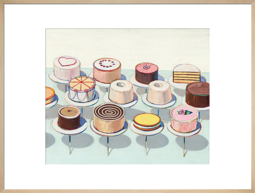 Cakes (art print, extra large, natural)