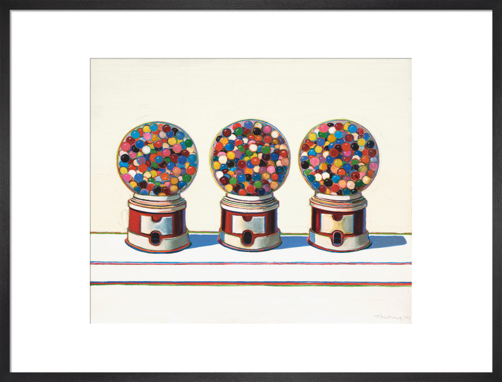 Three Machines (art print, large, black)