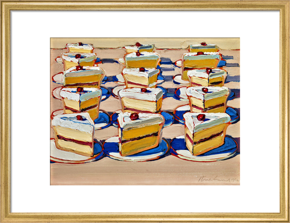Boston Cremes (art print, medium, gold)