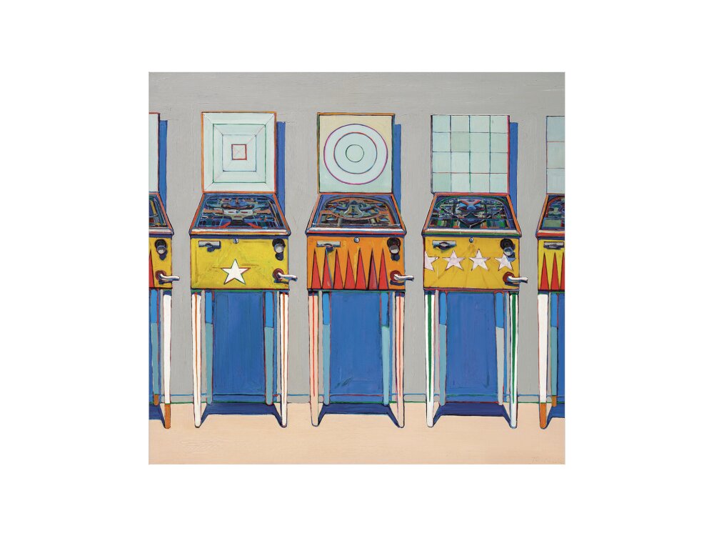 Four Pinball Machines