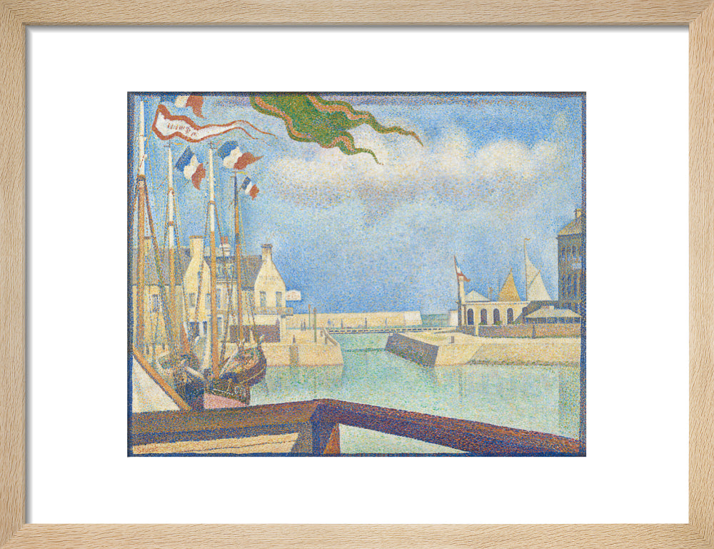 Port-en-Bessin - A Sunday (art print, small, natural)