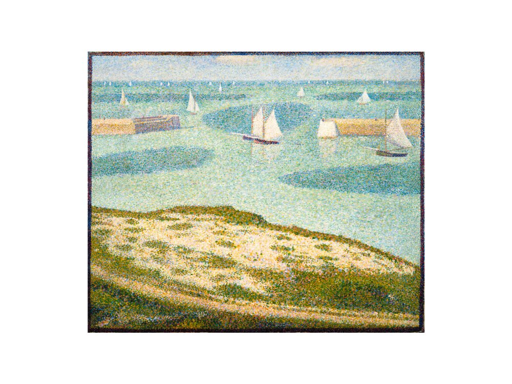 Port-en-Bessin, Entrance to the Outer Harbour (art print, small, unframed)