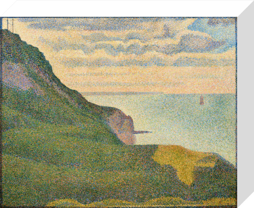 The Semaphores and the Cliff (stretched canvas, small, unframed)
