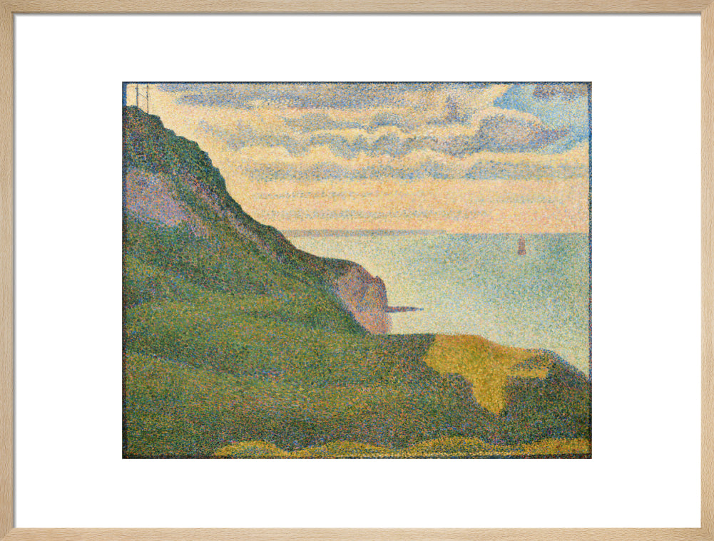 The Semaphores and the Cliff (art print, large, natural)