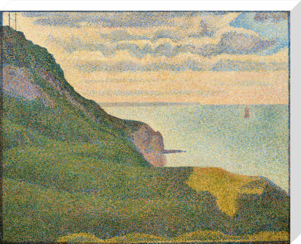 The Semaphores and the Cliff (stretched canvas, large, unframed)