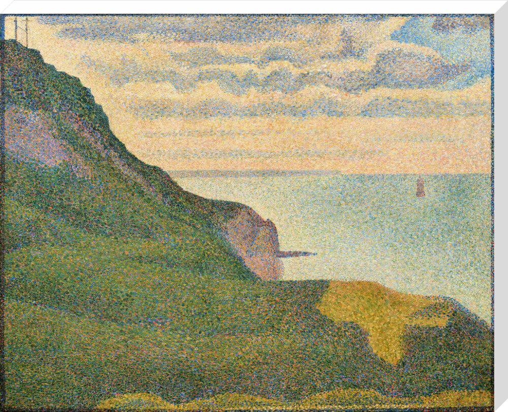 The Semaphores and the Cliff (stretched canvas, extra large, unframed)