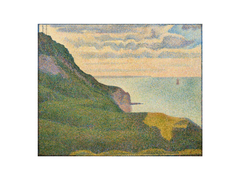 The Semaphores and the Cliff (art print, medium, unframed)