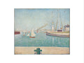 Entrance of the Port of Honfleur (art print, small, unframed)