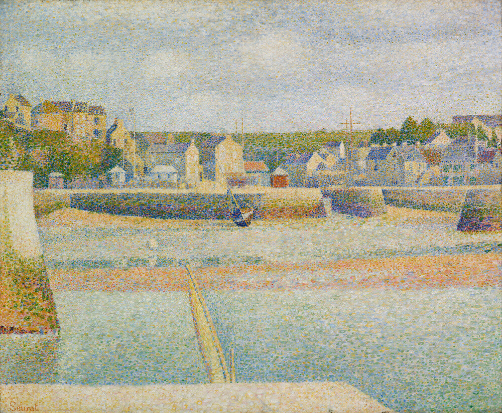 Port-en-Bessin - The Outer Harbour (Low Tide)