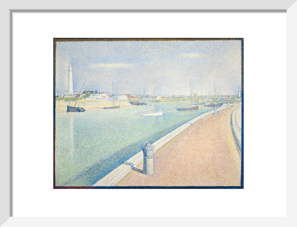 The Channel of Gravelines: Petit-Fort-Philippe (art print, small, white)