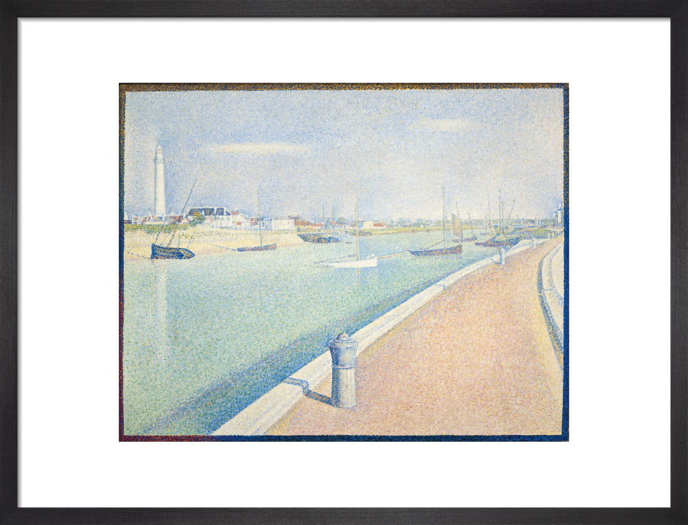 The Channel of Gravelines: Petit-Fort-Philippe (art print, medium, black)