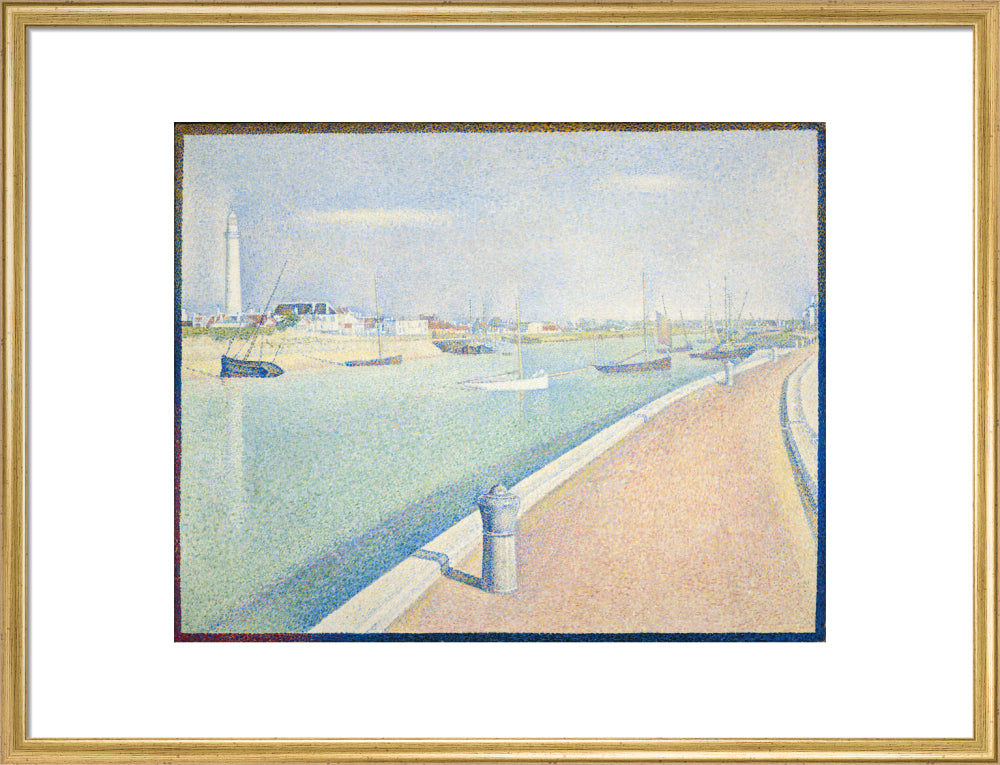 The Channel of Gravelines: Petit-Fort-Philippe (art print, large, gold)