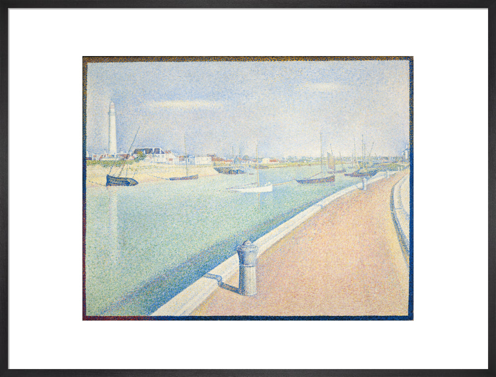 The Channel of Gravelines: Petit-Fort-Philippe (art print, extra large, black)