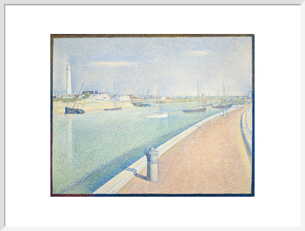 The Channel of Gravelines: Petit-Fort-Philippe (art print, extra large, white)