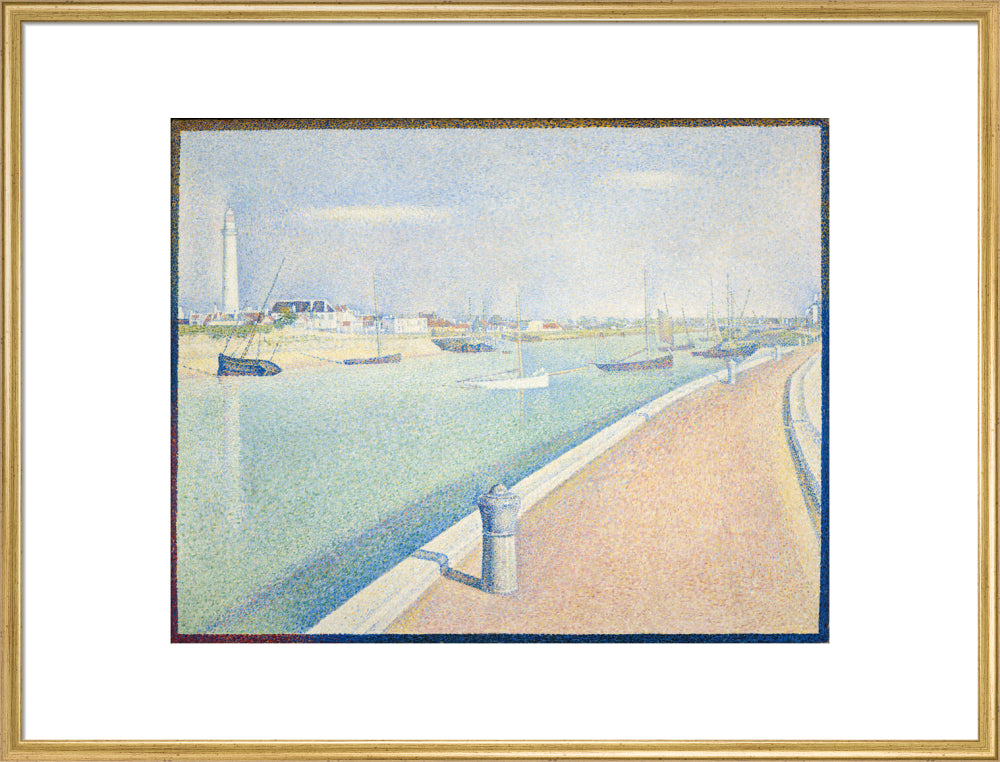 The Channel of Gravelines: Petit-Fort-Philippe (art print, extra large, gold)