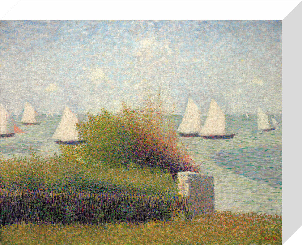 The Roadstead of Grandcamp (stretched canvas, small, unframed)