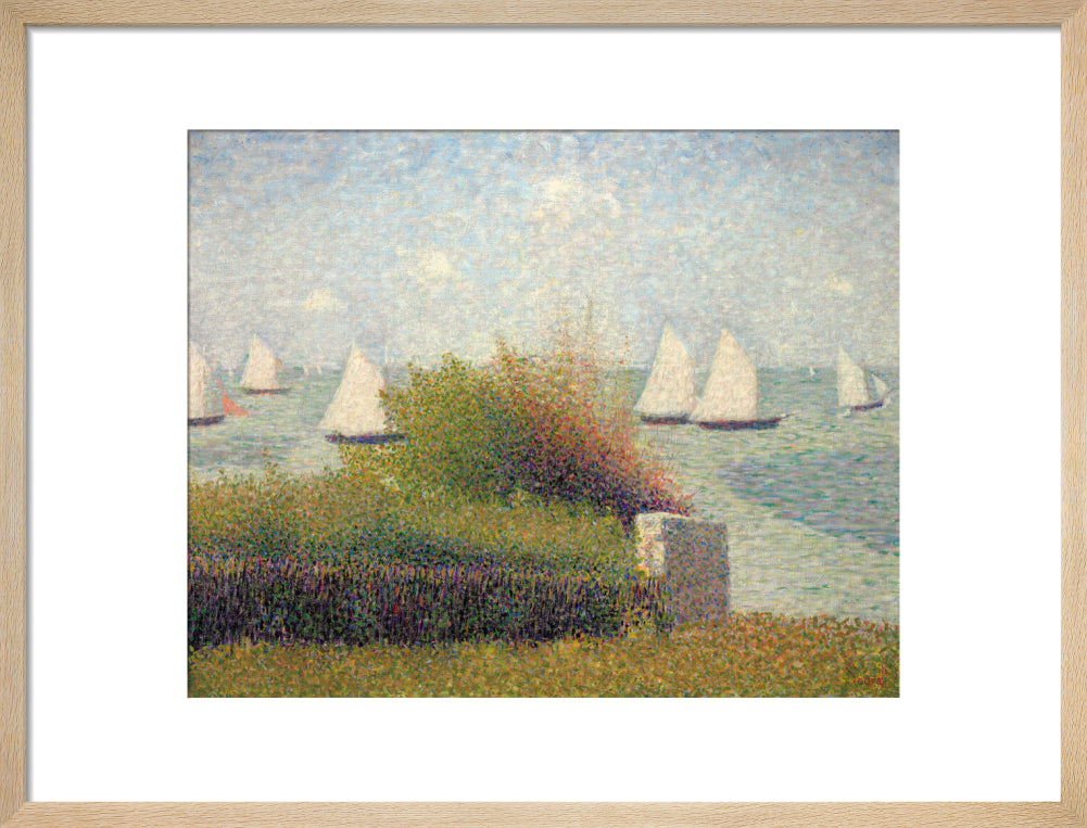 The Roadstead of Grandcamp (art print, medium, natural)