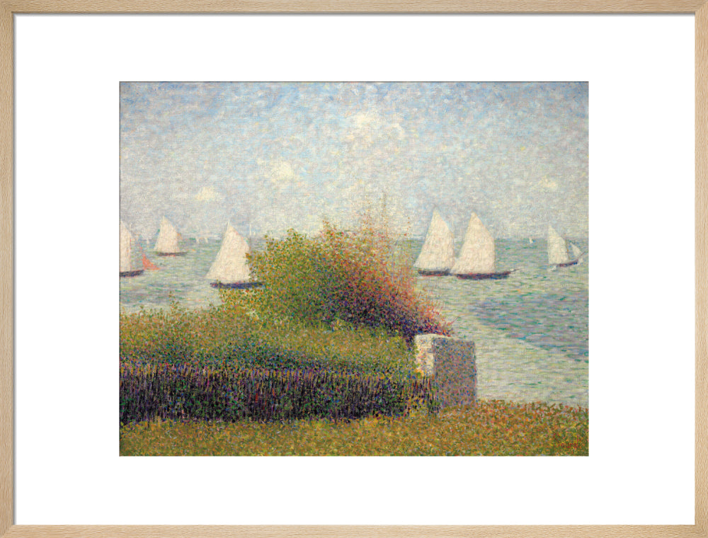The Roadstead of Grandcamp (art print, large, natural)