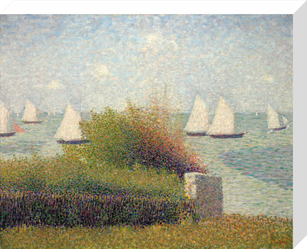 The Roadstead of Grandcamp (stretched canvas, medium, unframed)