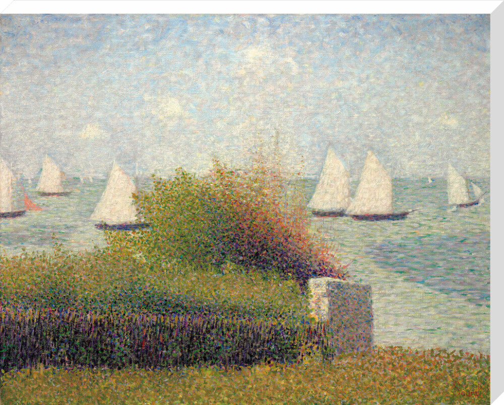 The Roadstead of Grandcamp (stretched canvas, extra large, unframed)