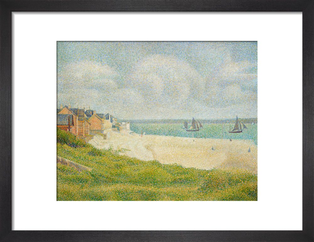 Le Crotoy (Downstream) (art print, small, black)