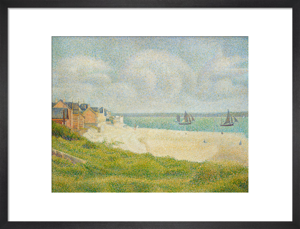 Le Crotoy (Downstream) (art print, medium, black)