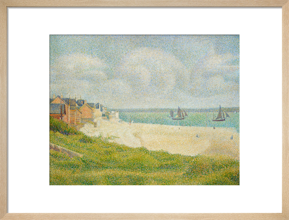 Le Crotoy (Downstream) (art print, medium, natural)