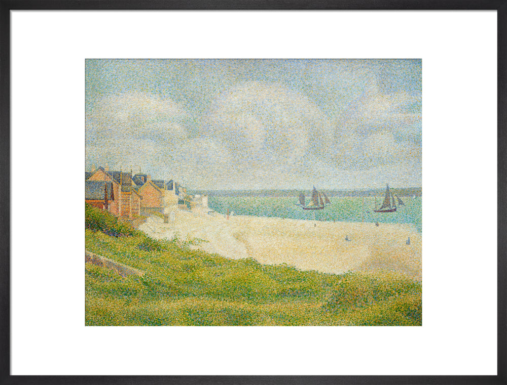 Le Crotoy (Downstream) (art print, large, black)