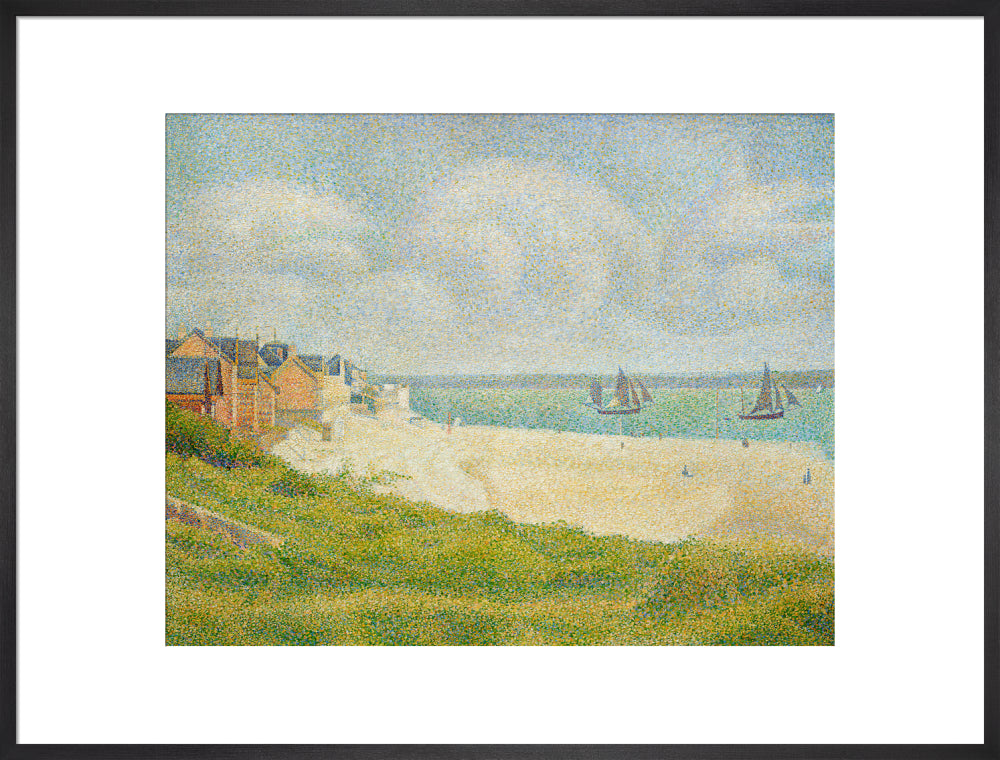 Le Crotoy (Downstream) (art print, extra large, black)