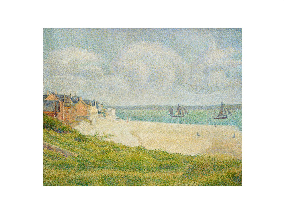 Le Crotoy (Downstream) (art print, extra large, unframed)