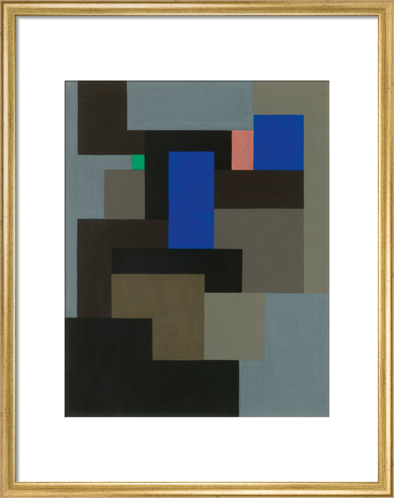 Composition (art print, medium, gold)