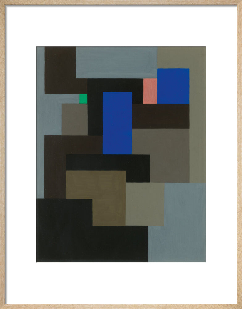 Composition (art print, medium, natural)