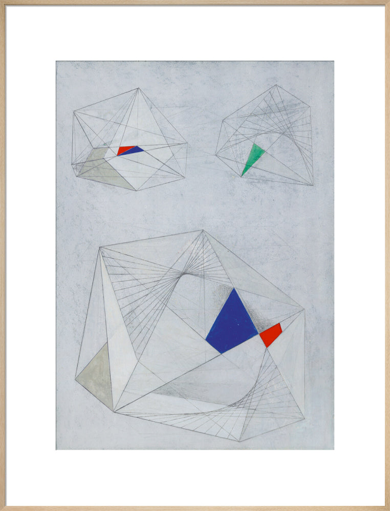 Drawing for Sculpture with Colour (art print, extra large, natural)