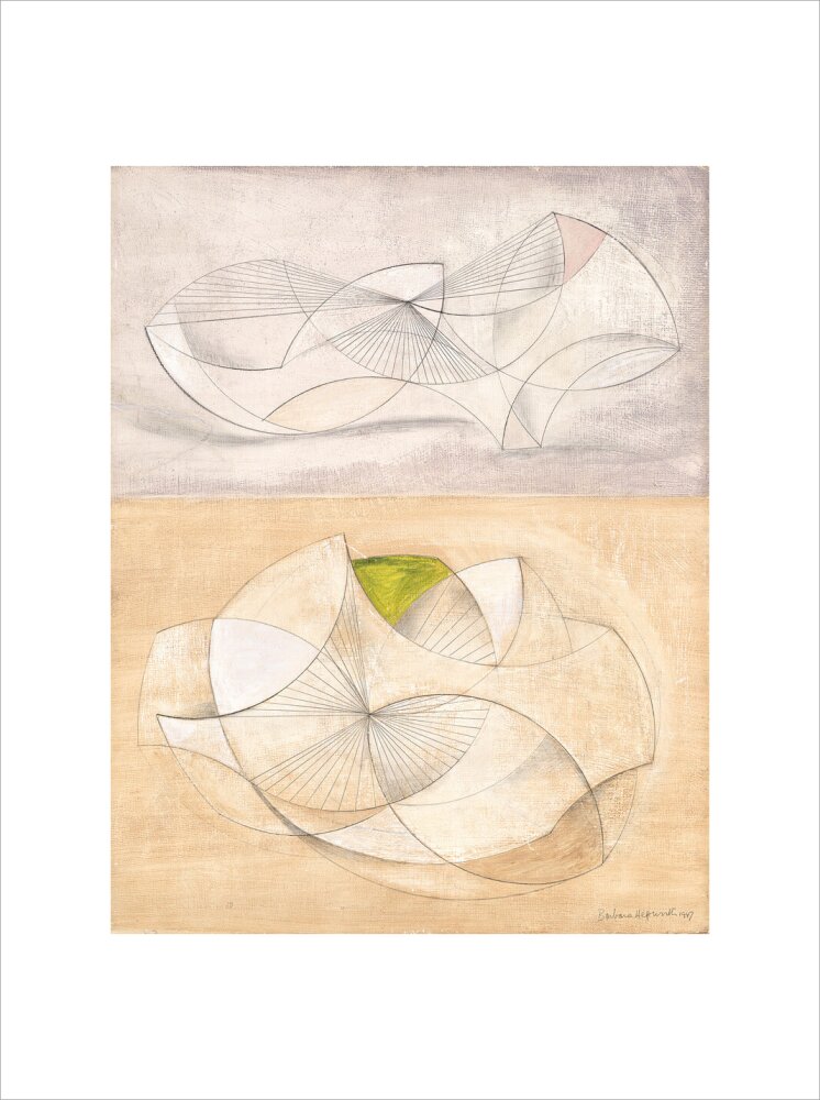 Curved forms (art print, medium, unframed)