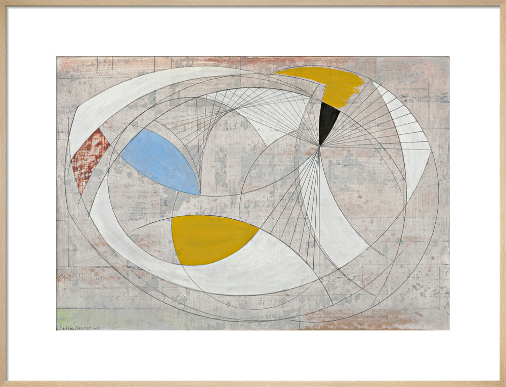 Oval Form (art print, large, natural)
