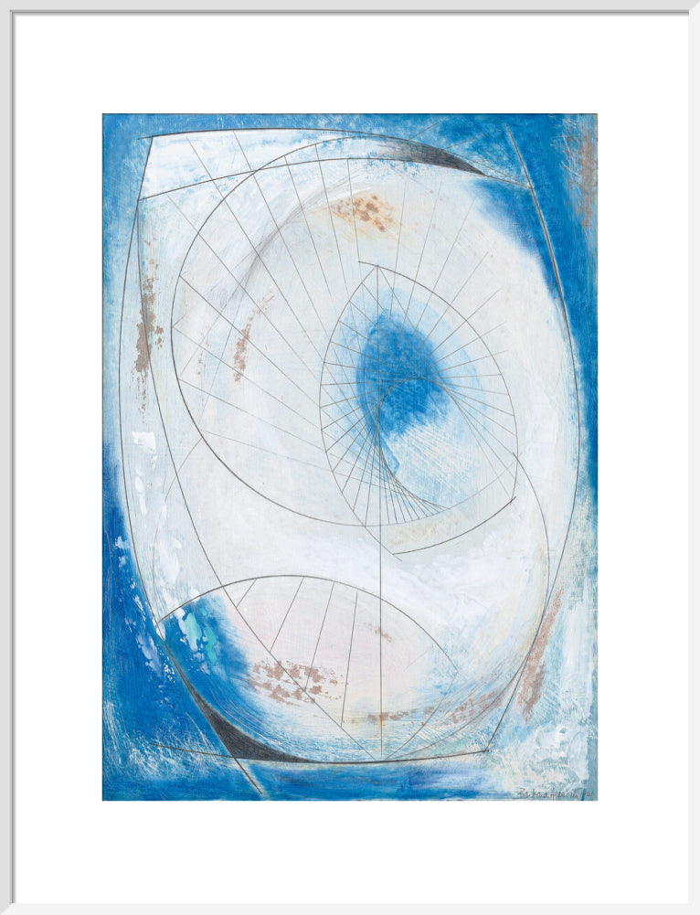 Turning Form (Atlantic) (art print, large, white)