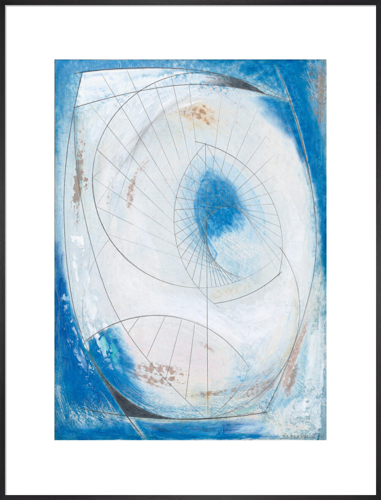 Turning Form (Atlantic) (art print, extra large, black)