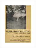Poster for Modern French Painting: Samuel Courtauld Memorial Exhibition at the Tate Gallery, 1948 (art print, small, unframed)