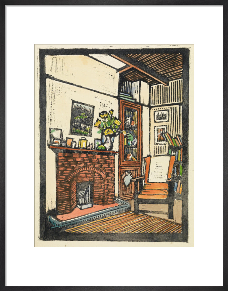 Miss Cashmore''s Office (art print, medium, black)