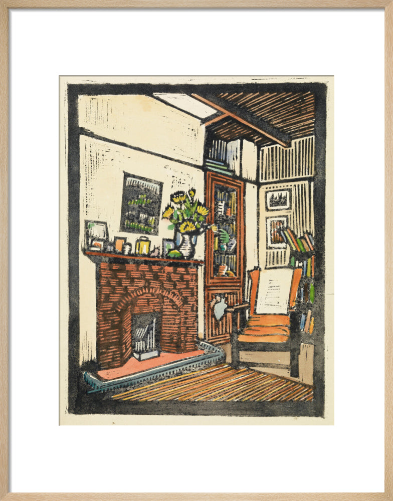 Miss Cashmore''s Office (art print, medium, natural)