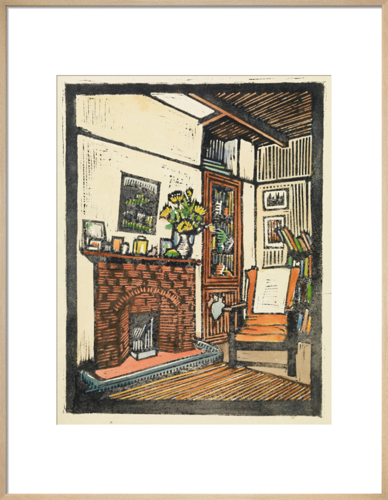 Miss Cashmore''s Office (art print, large, natural)