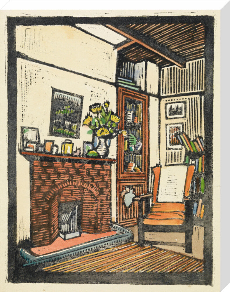 Miss Cashmore''s Office (stretched canvas, large, unframed)